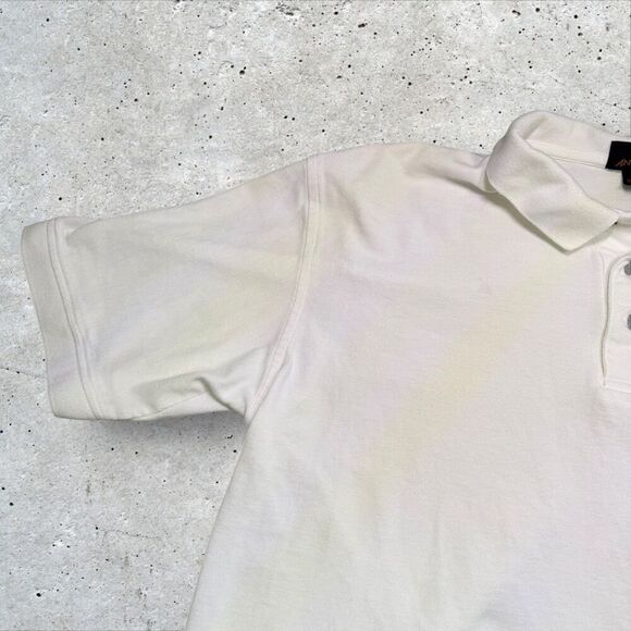 Antigua Los Angeles Lakers Polo Shirt White Embroidered Logo Men’s XL - Picture 4 of 9